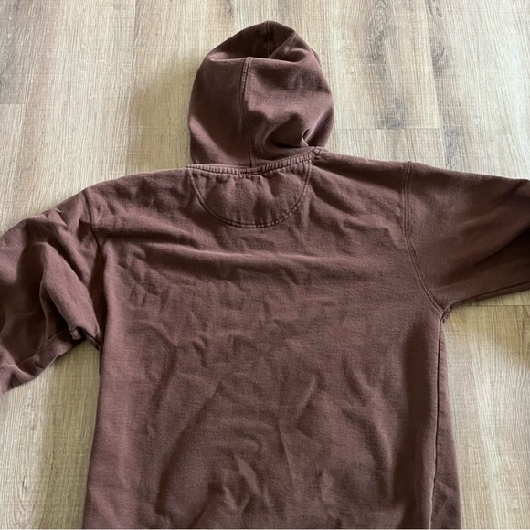 Y2K Cloud Star ‘Wag More Bark Less’ Brown Hoodie - Picture 2 of 6